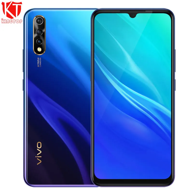 Оригинальный Vivo Y7S мобильный телефон 6 38 "6G 128G Helio P65 Восьмиядерный Android 9 0 4500mAh 18W