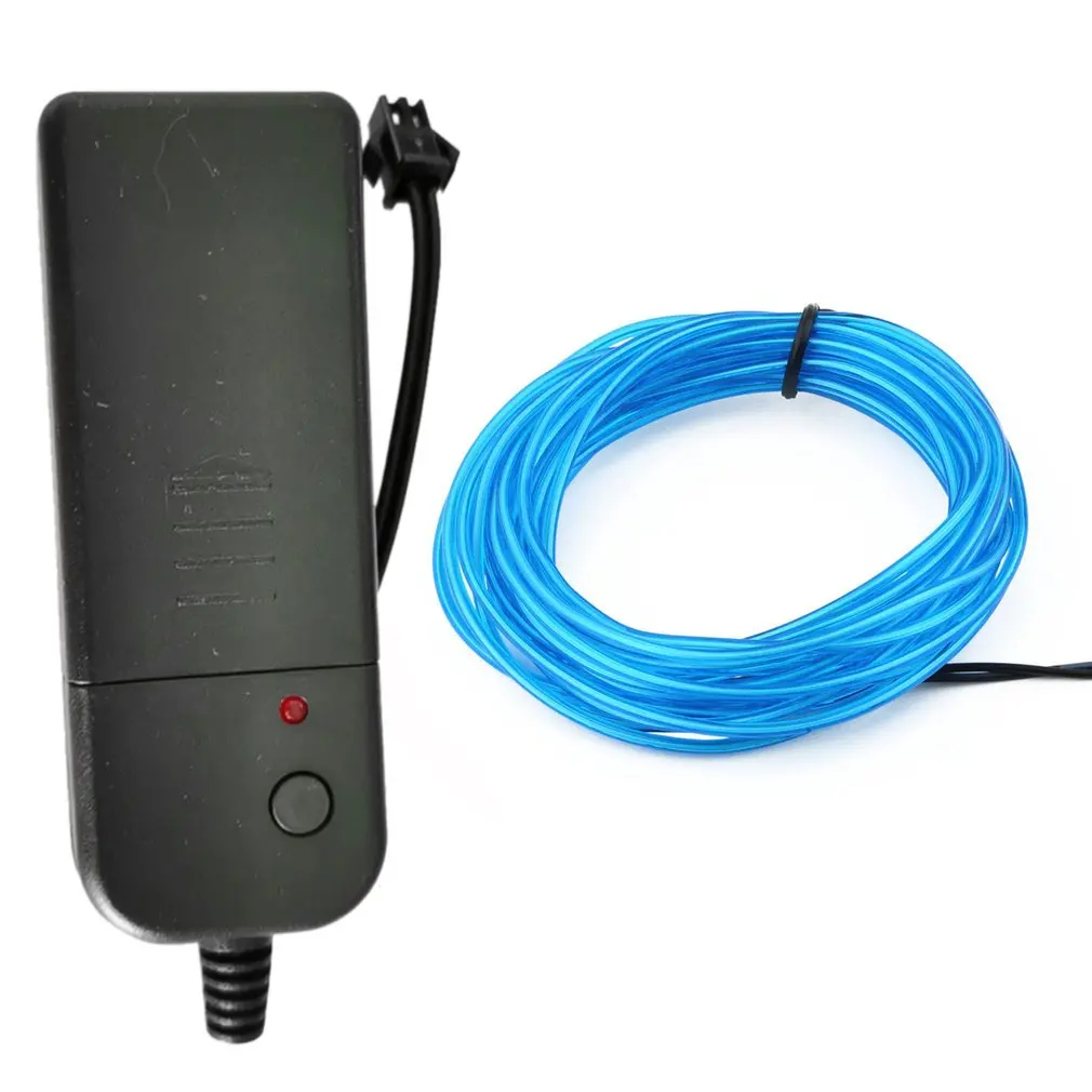 Flexible EL Wire Tube Rope Battery Powered Flexible Neon Light Car Party Wedding Decor With Controller LED Light DropShipping
Flexible EL Wire Tube Rope Battery Powered Flexible Neon Light Car Party Wedding Decor With Controller LED Light DropShipping