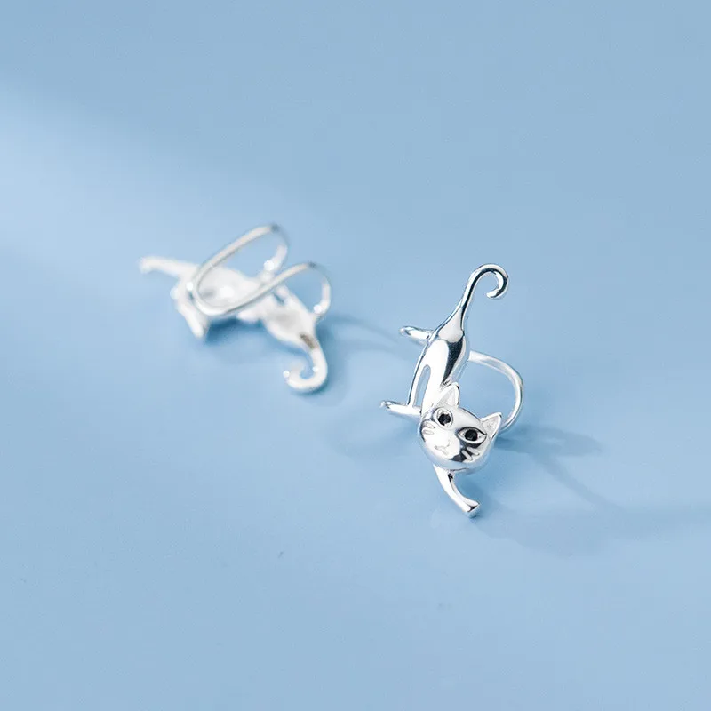 2021 New Fashion Women Korean Cute Kitten No Ear Hole Ear Clip Women Cute Sweet Small Cat Animal Ear Clip Jewerly 
2021 New Fashion Women Korean Cute Kitten No Ear Hole Ear Clip Women Cute Sweet Small Cat Animal Ear Clip Jewerly