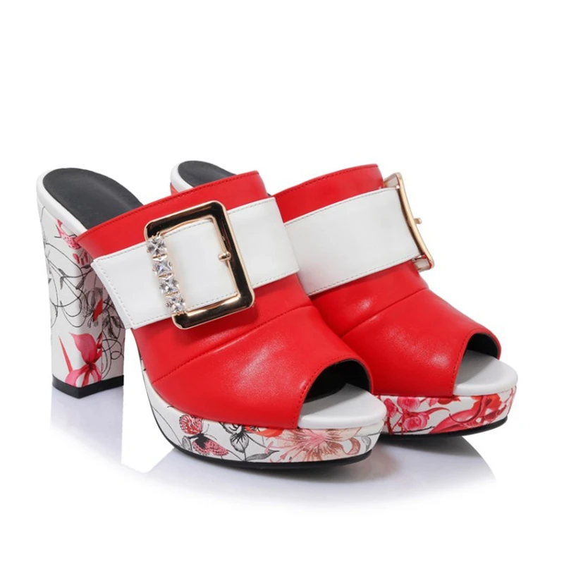 Women sandalias mujer 2020 New sexy sandals woman open toe mixed color peep toe high heel slippers pumps plus size 32-42 18-11
Women sandalias mujer 2020 New sexy sandals woman open toe mixed color peep toe high heel slippers pumps plus size 32-42 18-11