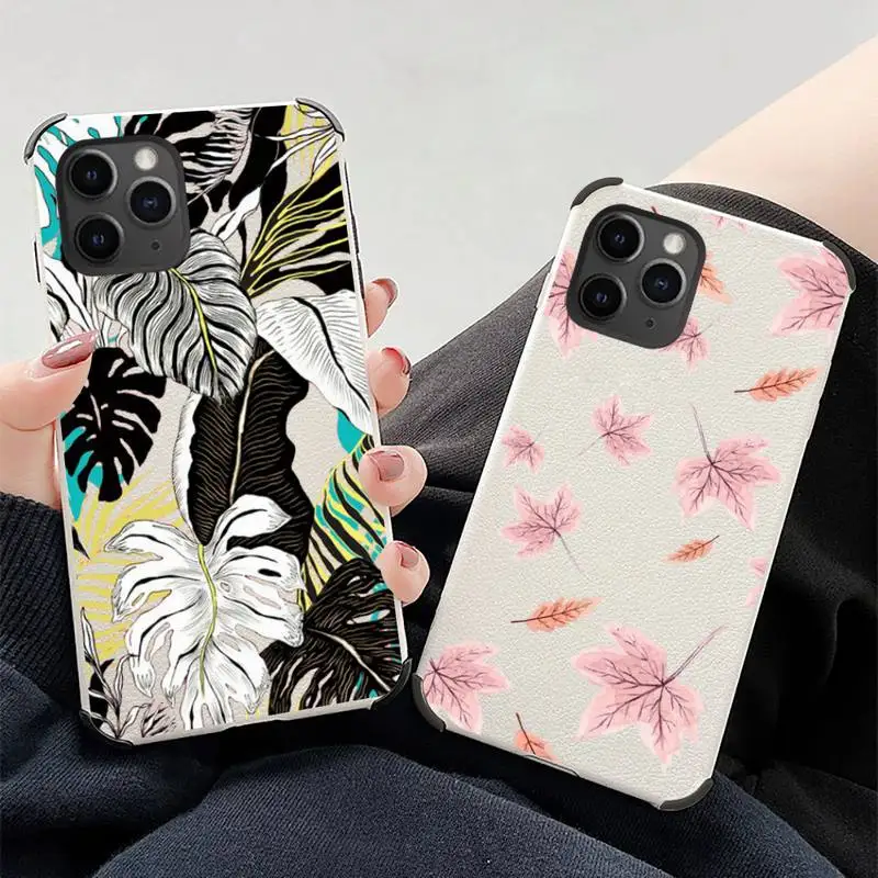 Fashion Colorful Flower Leaves Conch PhoneCase Lambskin Leather For iphone 12 11 8 7 6 XR X XS PLUS MINI PLUS PRO MAX Shockproof
Fashion Colorful Flower Leaves Conch PhoneCase Lambskin Leather For iphone 12 11 8 7 6 XR X XS PLUS MINI PLUS PRO MAX Shockproof