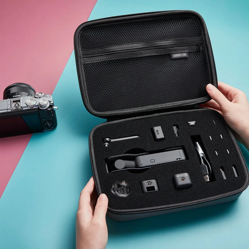 Большая емкость для DJI Pocket 2 сумка для хранения портативный мини чехол для переноски амортизирующий жесткий чехол для путешествий защитный ...
Большая емкость для DJI Pocket 2 сумка для хранения портативный мини чехол для переноски амортизирующий жесткий чехол для путешествий защитный ...
