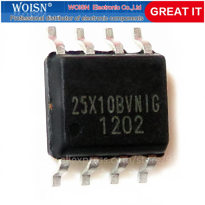10 шт. 25X10BVNIG W25X10BVSNIG SOP8 25X10 новый оригинальный гарантия качества в наличии
10 шт. 25X10BVNIG W25X10BVSNIG SOP8 25X10 новый оригинальный гарантия качества в наличии