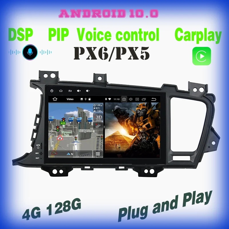 Автомагнитола PX6 на Android 10,0 с голосовым управлением, видеоплеером, gps, радио, для Kia k5 optima 2011 2012 2013 2014 carplay 4 + 128G IPS wifi 4g lte
Автомагнитола PX6 на Android 10,0 с голосовым управлением, видеоплеером, gps, радио, для Kia k5 optima 2011 2012 2013 2014 carplay 4 + 128G IPS wifi 4g lte
