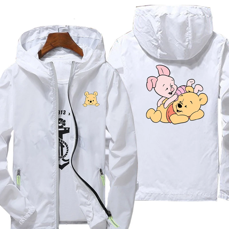 Disney Winnie the Pooh Graphic Hooded Casual Jacket Zipper Sun Protection Drying Spring Autumn Leisure Fashion Clothes Size 7XL
Disney Winnie the Pooh Graphic Hooded Casual Jacket Zipper Sun Protection Drying Spring Autumn Leisure Fashion Clothes Size 7XL