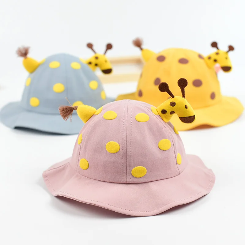LazyChild Children Sun Hat Lovely Giraffe Doll Decorate Hat For Spring Autumn Dot Solid Breathable Kids Toddler Fisherman Hat
LazyChild Children Sun Hat Lovely Giraffe Doll Decorate Hat For Spring Autumn Dot Solid Breathable Kids Toddler Fisherman Hat