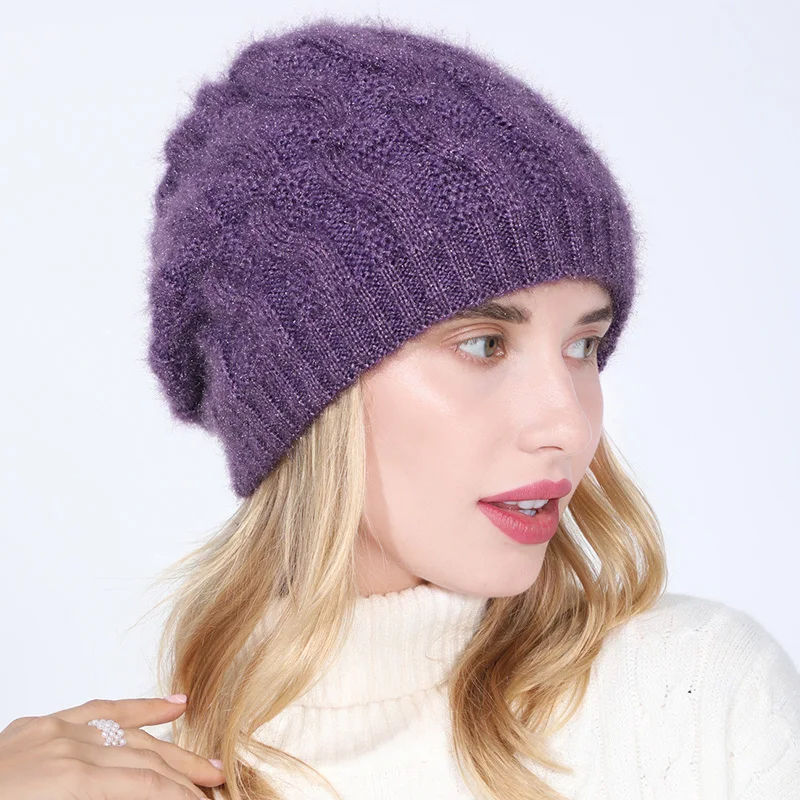 New Autumn Winter Female Caps Retro Knitted Beanie Hats For Women Plus Velvet Thick Chilly Resistance Warm Ski Cold Girl Cap
New Autumn Winter Female Caps Retro Knitted Beanie Hats For Women Plus Velvet Thick Chilly Resistance Warm Ski Cold Girl Cap