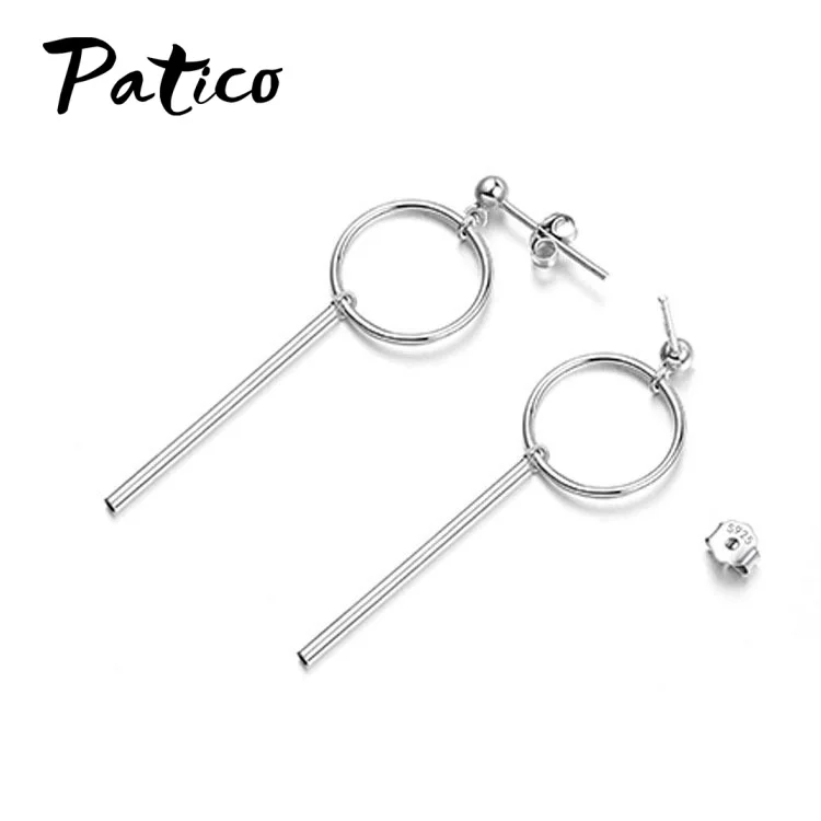 925 Sterling Silver Simple Stud Earrings For Women Girls Party Trend Streetwear Fashion Jewelry Wholesale
925 Sterling Silver Simple Stud Earrings For Women Girls Party Trend Streetwear Fashion Jewelry Wholesale