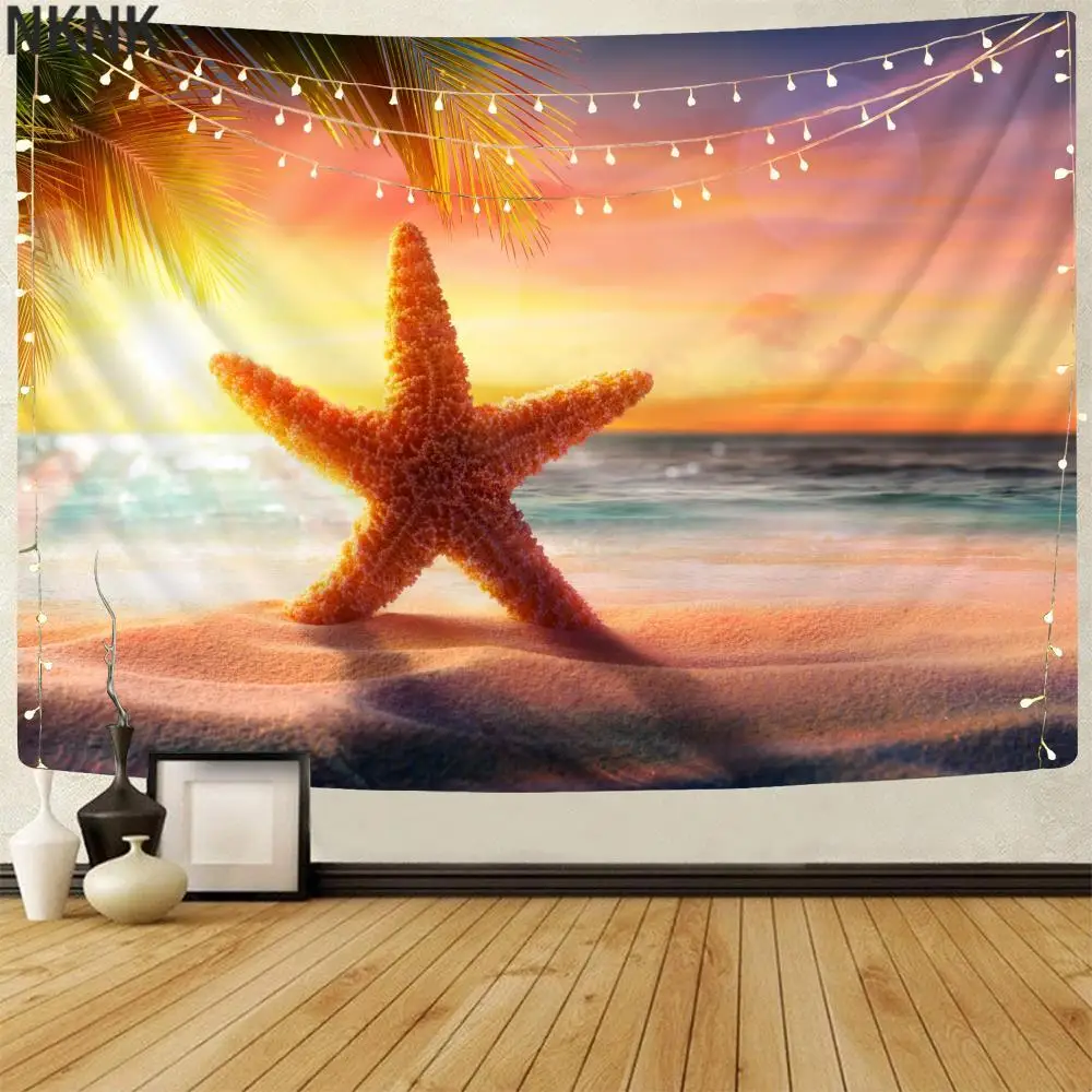 NKNK Brand Starfish Tapiz Animal Home Tapestrys Beach Tenture Mandala Hawaii Rug Wall Decor Mandala Witchcraft Printed
NKNK Brand Starfish Tapiz Animal Home Tapestrys Beach Tenture Mandala Hawaii Rug Wall Decor Mandala Witchcraft Printed