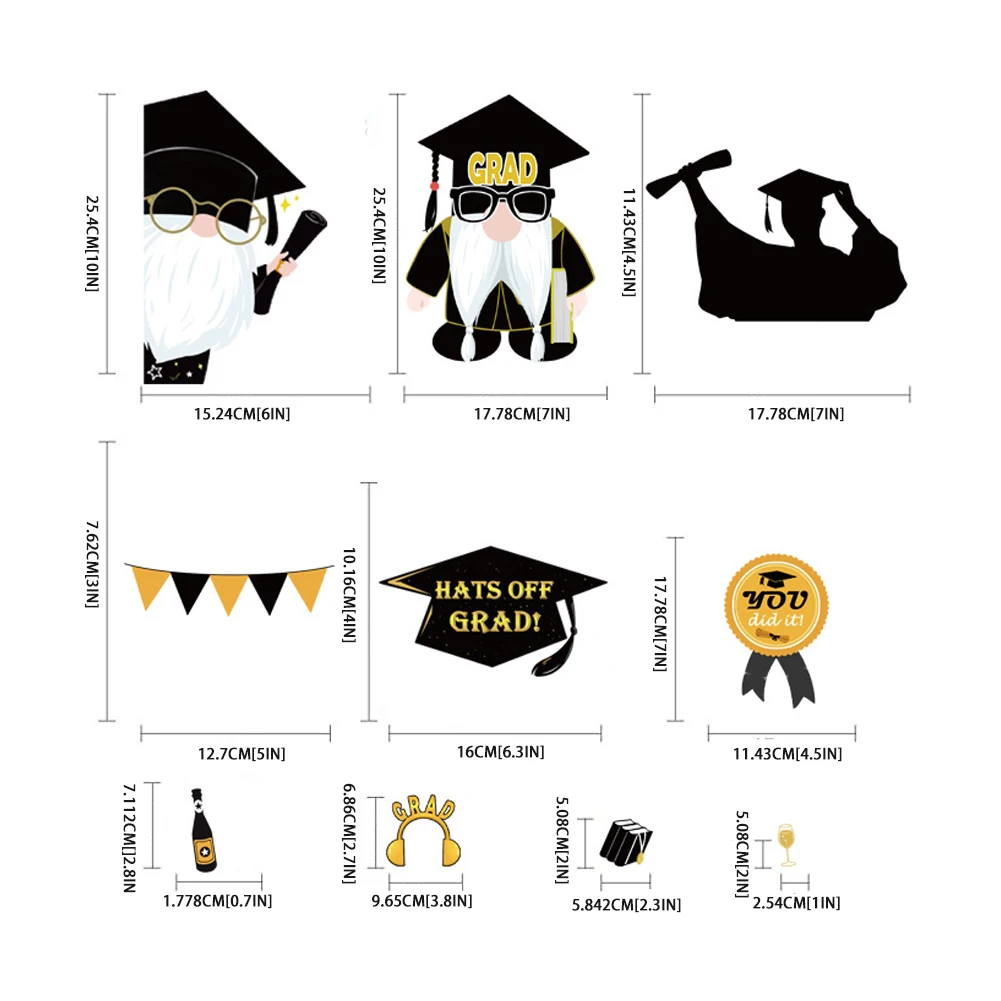 2021 New Year Graduation Wall Stickers Window Clings Decorations Bachelor Cap Gown School Decor Decals For Car Office Party
2021 New Year Graduation Wall Stickers Window Clings Decorations Bachelor Cap Gown School Decor Decals For Car Office Party