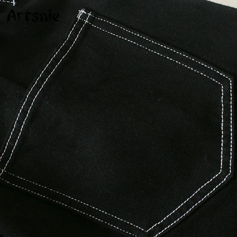 Artsnie vintage black high waist denim pants women winter 2020 zipper pockets boyfriend straight jeans sweet casual long pants
Artsnie vintage black high waist denim pants women winter 2020 zipper pockets boyfriend straight jeans sweet casual long pants