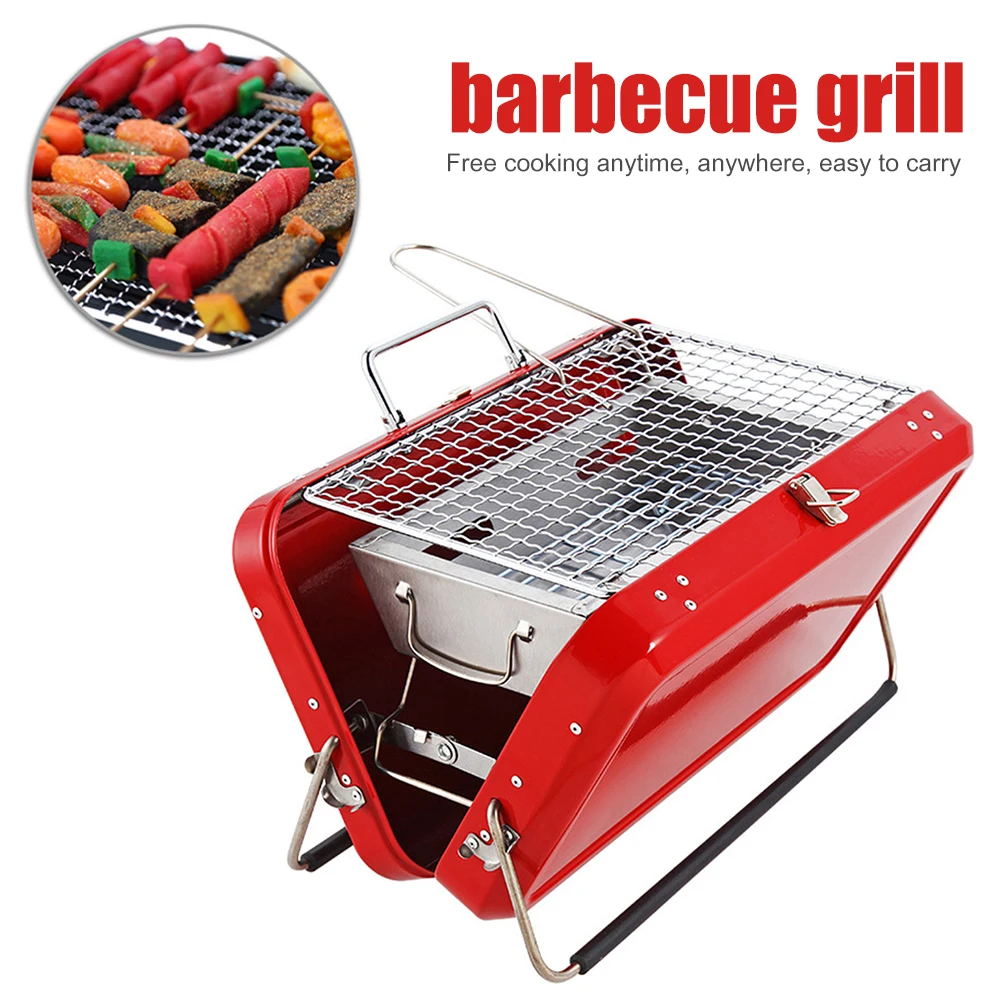 Portable Foldable Stainless Steel Rectangle BBQ Grill Stove with Lock Tool Outdoor BBQ Oven Plate Roasting Cooker Meat Tools
Portable Foldable Stainless Steel Rectangle BBQ Grill Stove with Lock Tool Outdoor BBQ Oven Plate Roasting Cooker Meat Tools