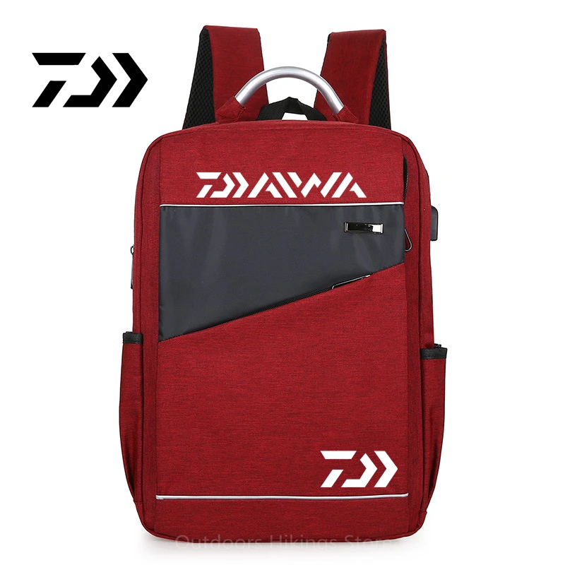 Daiwa Men's New Fishing Bag Multi-function Zipped Travel Outdoor Camping Bag Sport Fishing Backpack Quality USB Charging Bag
Daiwa Men's New Fishing Bag Multi-function Zipped Travel Outdoor Camping Bag Sport Fishing Backpack Quality USB Charging Bag