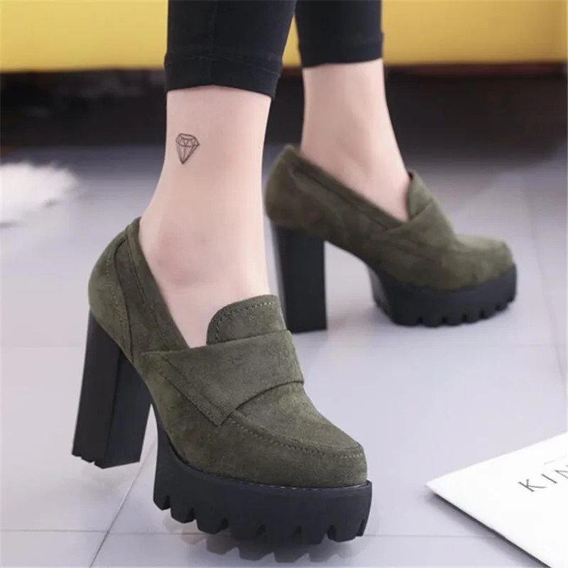 Spring Autumn Women's Shoes Round Head Waterproof Platform Super Pumps Black Shoes Women's Thick Bottom Fashion High Heels Y996
Spring Autumn Women's Shoes Round Head Waterproof Platform Super Pumps Black Shoes Women's Thick Bottom Fashion High Heels Y996