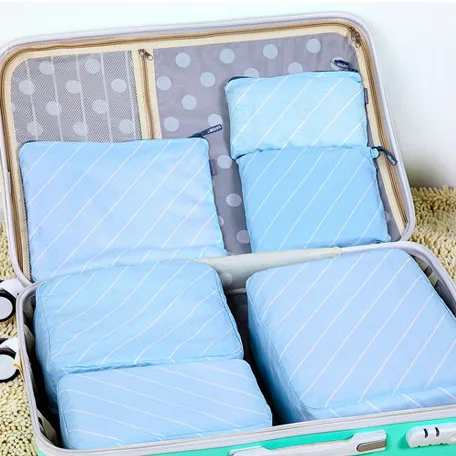 Fresh Twill Travel Zipper Storage Bag Set Ultra-Soft Fabric Waterproof Clothes Compartmental Organizing Folders Six Pieces Set
Fresh Twill Travel Zipper Storage Bag Set Ultra-Soft Fabric Waterproof Clothes Compartmental Organizing Folders Six Pieces Set