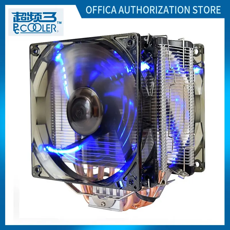 Радиатор ЦП Pccooler X6 с 5 тепловыми трубками, 12 см, светодиодный Интеллектуальный бесшумный двойной вентилятор H.D.T, высокопроизводительная тех...
Радиатор ЦП Pccooler X6 с 5 тепловыми трубками, 12 см, светодиодный Интеллектуальный бесшумный двойной вентилятор H.D.T, высокопроизводительная тех...