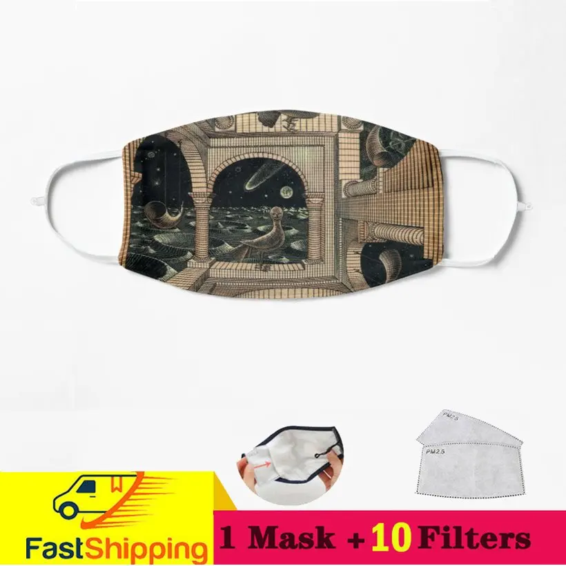 MC ESCHER лабиринт ESCHER с отраженным шаром MC Escher Моющаяся Ткань Mascarilla Mouth Mark Facemask Моющаяся
MC ESCHER лабиринт ESCHER с отраженным шаром MC Escher Моющаяся Ткань Mascarilla Mouth Mark Facemask Моющаяся