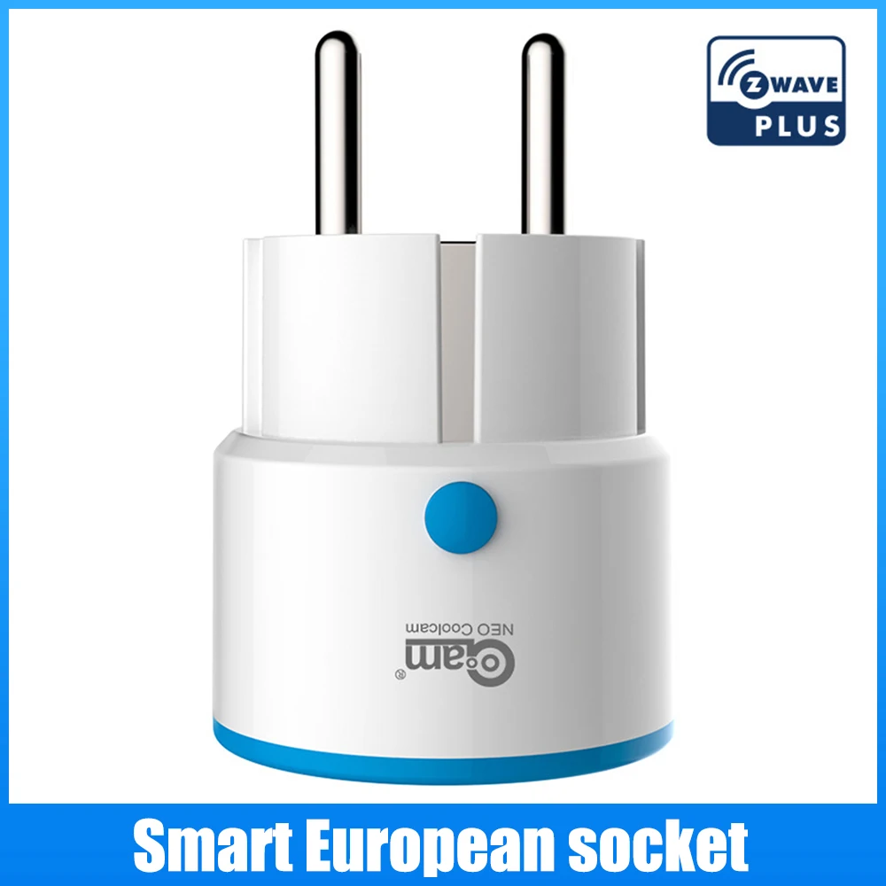 NEO Z-Wave EU Smart Power Plug Intelligentize Socket Compatible with 300 Series And 500 Series Home Adapter System
NEO Z-Wave EU Smart Power Plug Intelligentize Socket Compatible with 300 Series And 500 Series Home Adapter System