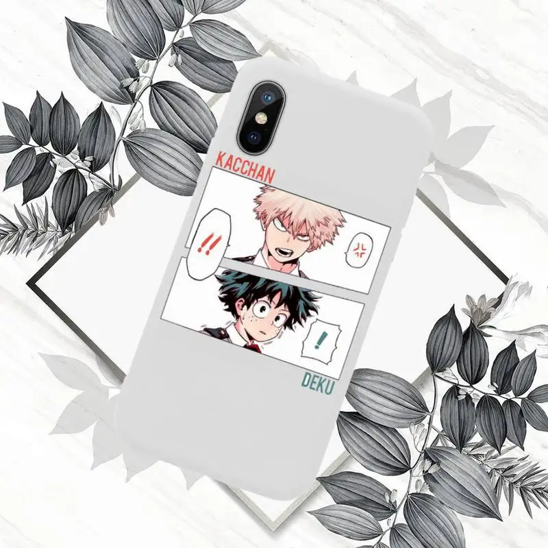 My hero academia Phone Case White Candy Color for iPhone 11 12 mini pro XS MAX 8 7 6 6S Plus X SE 2020 XR
My hero academia Phone Case White Candy Color for iPhone 11 12 mini pro XS MAX 8 7 6 6S Plus X SE 2020 XR