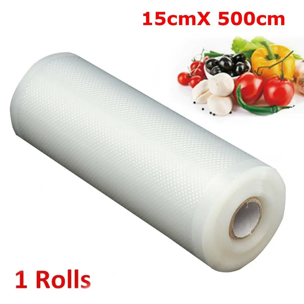 15cmx500cm Vacuum Sealer Bags Food Sealer Bags Fresh-Keeping Safety Saver for Kitchen Fruit Vegetable Cover
15cmx500cm Vacuum Sealer Bags Food Sealer Bags Fresh-Keeping Safety Saver for Kitchen Fruit Vegetable Cover