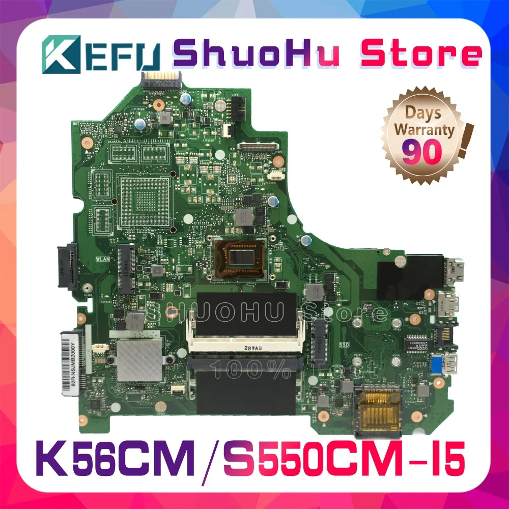 K56CM Motherboard For ASUS K56CB S550CM S550CB S56C K56C K56CA Laptop Motherboard I5-3317U Motherboard Test 100% Working
K56CM Motherboard For ASUS K56CB S550CM S550CB S56C K56C K56CA Laptop Motherboard I5-3317U Motherboard Test 100% Working