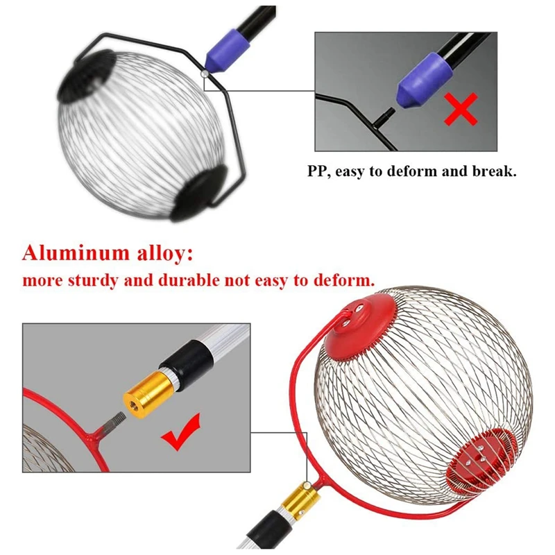 2 Pcs Pecan/Nut Gatherer,Outdoor Manual Tools Picker Collector,Rolling Nut Harvester Ball Picker,Nut Gatherer Handheld
2 Pcs Pecan/Nut Gatherer,Outdoor Manual Tools Picker Collector,Rolling Nut Harvester Ball Picker,Nut Gatherer Handheld