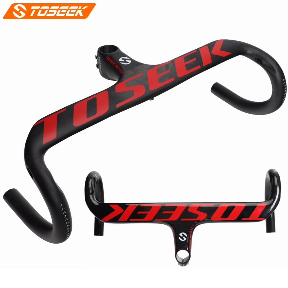 Full UD Carbon Road Bike Handlebar Integrated Bicycle Handlebar Stem Bent Bar 400/420/440mm Matte Gloss Red Logo 325g
Full UD Carbon Road Bike Handlebar Integrated Bicycle Handlebar Stem Bent Bar 400/420/440mm Matte Gloss Red Logo 325g