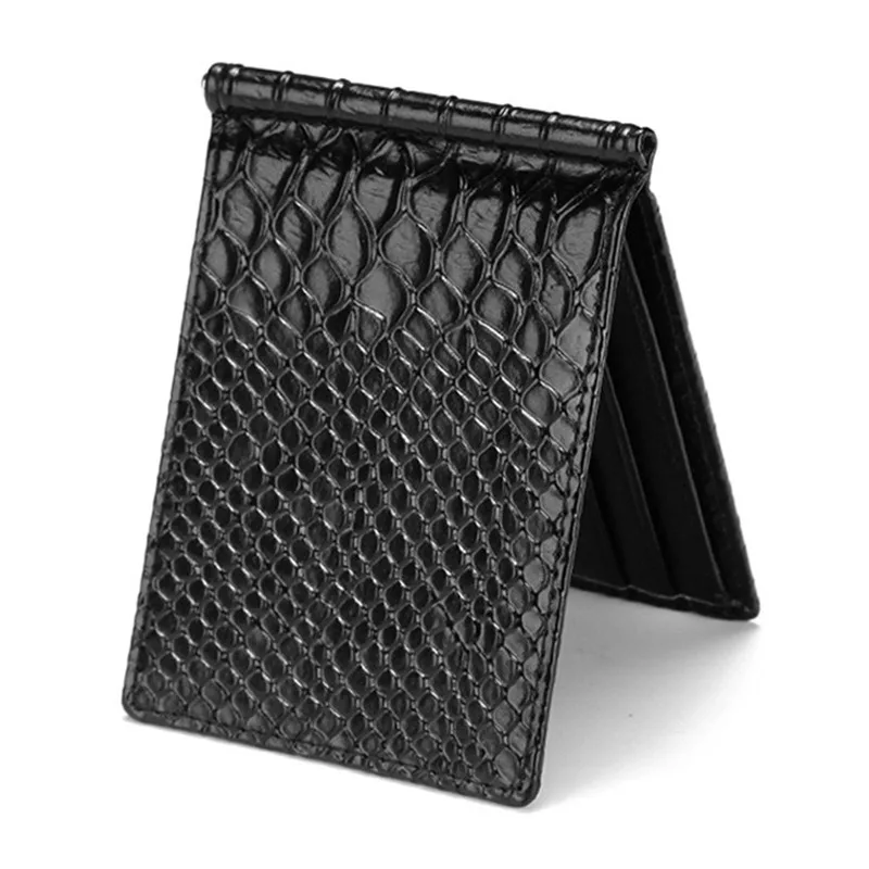 creative crocodile pattern card wallet men's snake scale card holder stainless steel money clamshell credit card ID card holder
creative crocodile pattern card wallet men's snake scale card holder stainless steel money clamshell credit card ID card holder