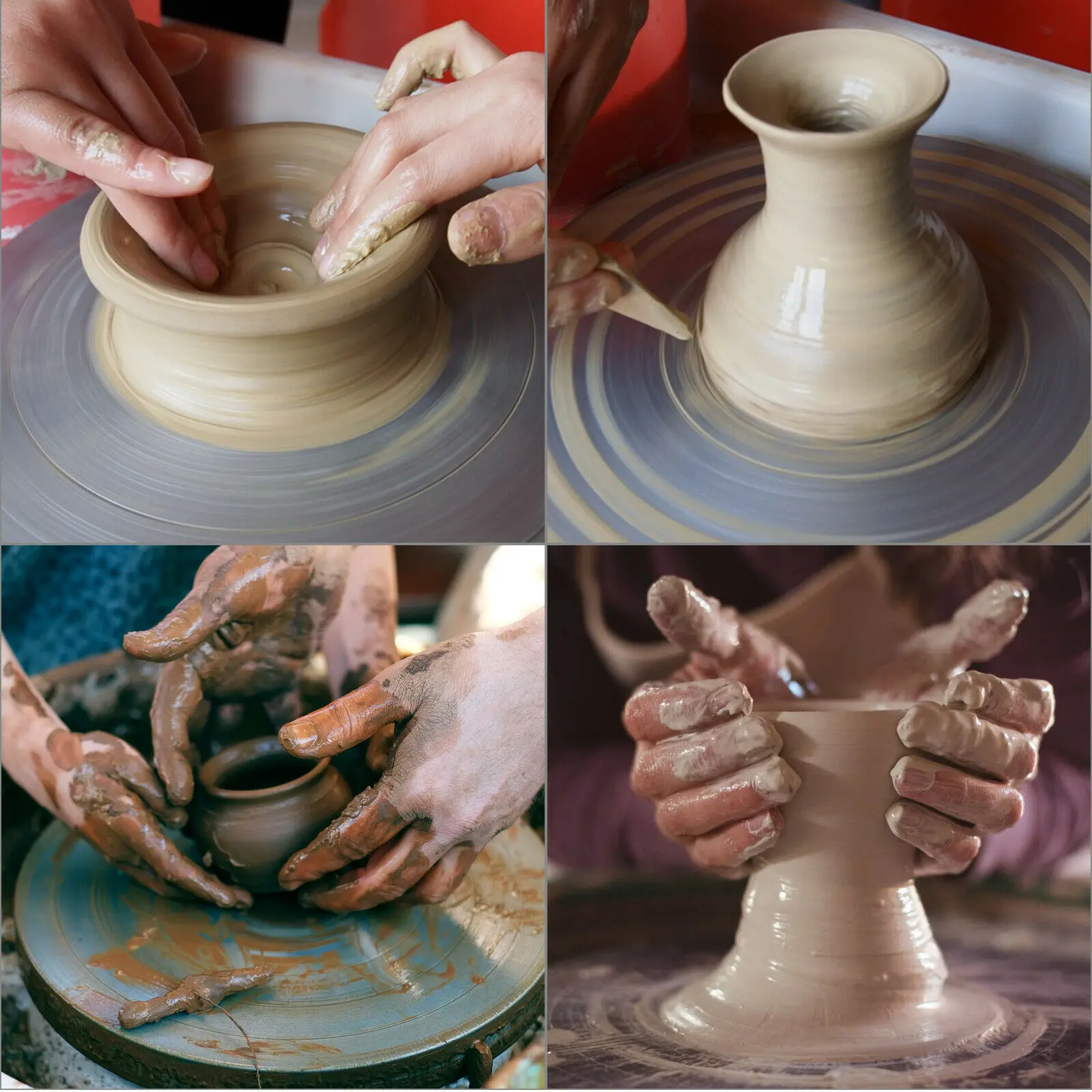 EU US Stock Pottery Wheel Machine 25cm 350w Ceramic Pottery Wheel Foaming Adjustable Feet Pedal 280W Art Craft DIY Clay Tool
EU US Stock Pottery Wheel Machine 25cm 350w Ceramic Pottery Wheel Foaming Adjustable Feet Pedal 280W Art Craft DIY Clay Tool