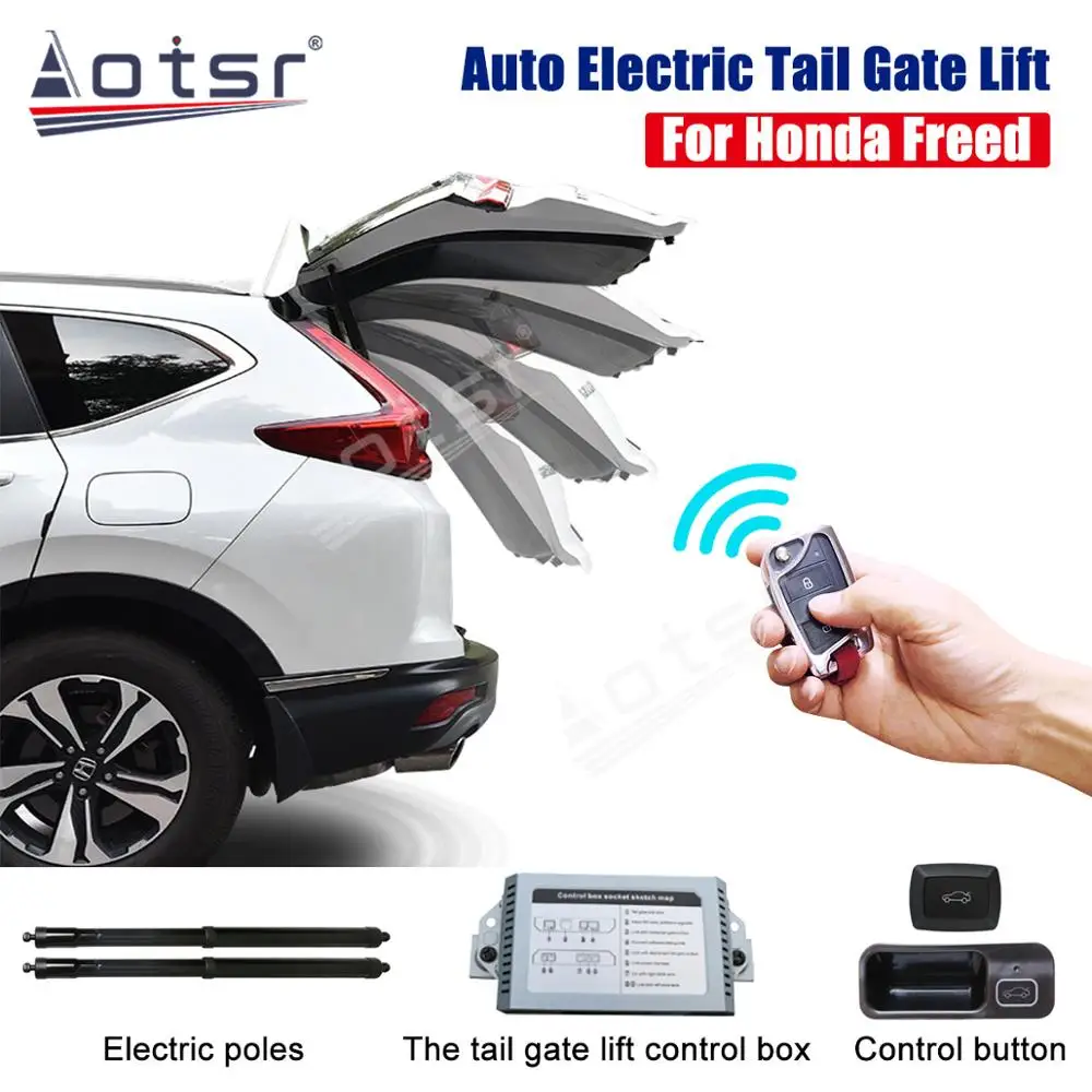 Smart Auto Electric Tail Gate Lift For Honda Freed One Foot Activated Feature With Remote Control Drive Seat Button Control
Smart Auto Electric Tail Gate Lift For Honda Freed One Foot Activated Feature With Remote Control Drive Seat Button Control