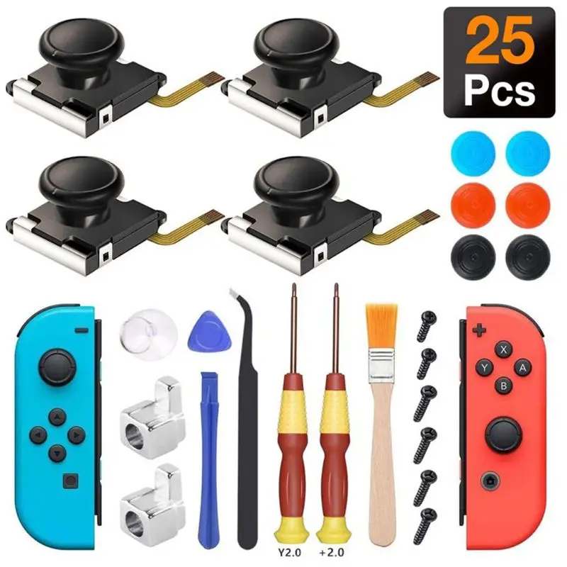 1 Set 3D Joystick Rocker Stick Disassemble Repair Tool for Nintendo Switch Game Handle Replacements
1 Set 3D Joystick Rocker Stick Disassemble Repair Tool for Nintendo Switch Game Handle Replacements