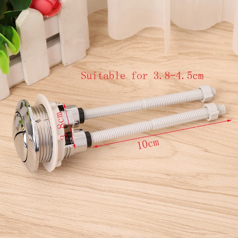 Dual Flush Toilet Tank Button Closestool Bathroom Accessories Water Saving Valve
Dual Flush Toilet Tank Button Closestool Bathroom Accessories Water Saving Valve