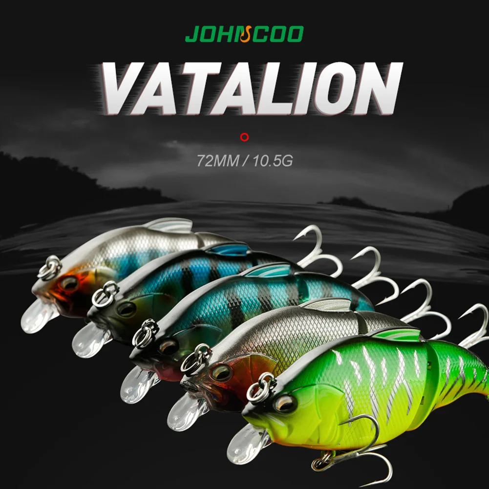 15.5g/10cm lure plastic multi-section fake bait hard bait artificial simulation bait fishing tackle accessories for fishing
15.5g/10cm lure plastic multi-section fake bait hard bait artificial simulation bait fishing tackle accessories for fishing