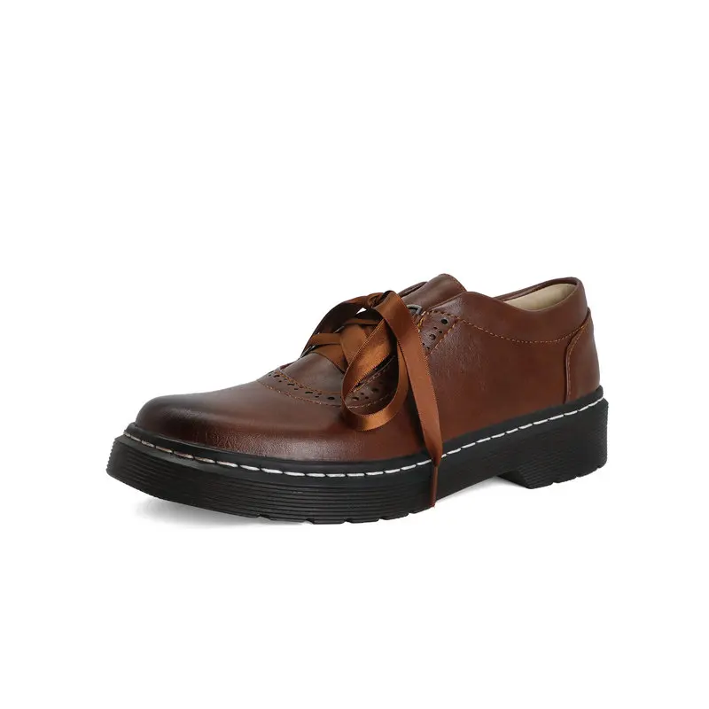 Spring Summer British Walker Shoes Women Patent Leather Platform Shoes High Platform Low Heel Pumps Big Size Wholesale
Spring Summer British Walker Shoes Women Patent Leather Platform Shoes High Platform Low Heel Pumps Big Size Wholesale