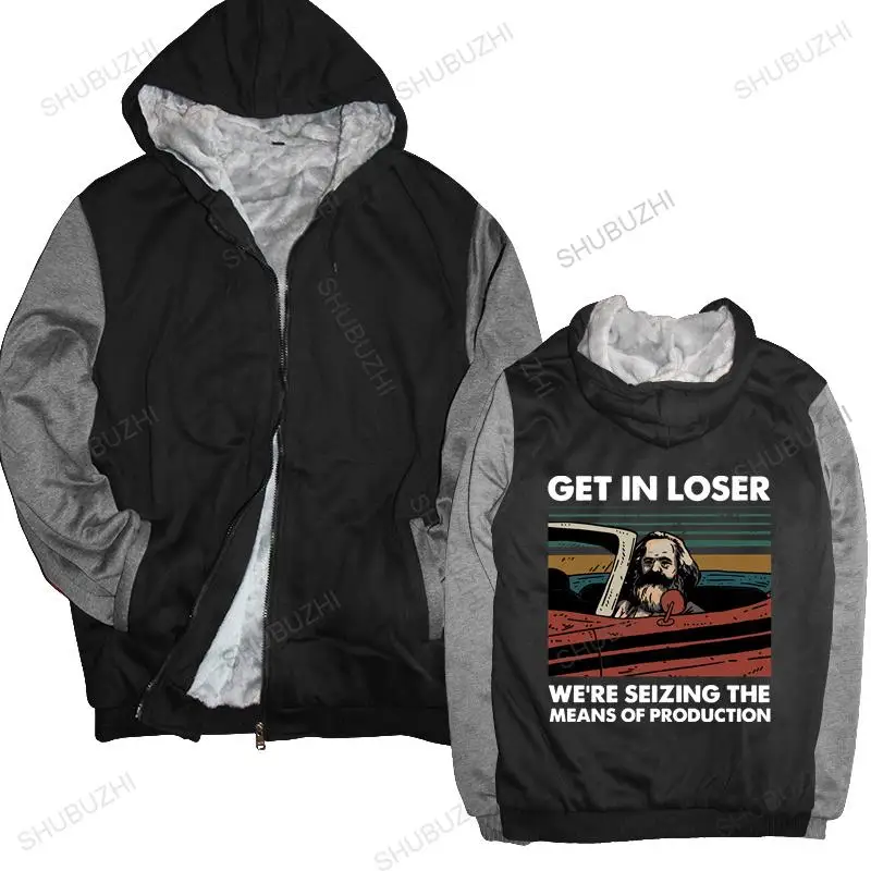 autumn winter hoodies Marx Get In Loser We're Seizing The Means Of Production thick hoody Communism Socialism men shubuzhi hoody
autumn winter hoodies Marx Get In Loser We're Seizing The Means Of Production thick hoody Communism Socialism men shubuzhi hoody