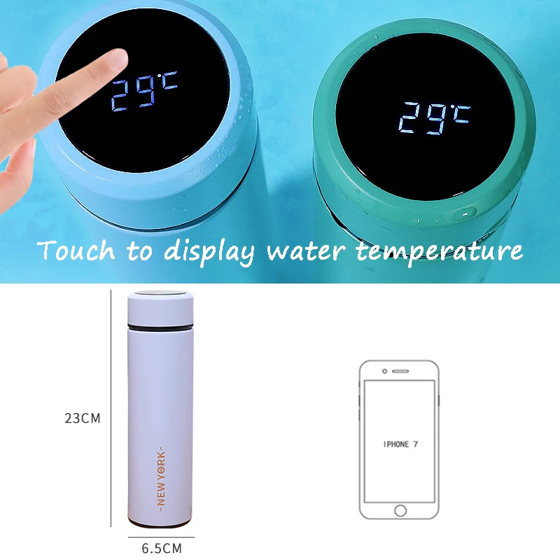 Thermos cup Tea Vacuum Flask With Filter Stainless Steel 304 Thermal Cup Coffee Mug Water Bottle Temperature display
Thermos cup Tea Vacuum Flask With Filter Stainless Steel 304 Thermal Cup Coffee Mug Water Bottle Temperature display