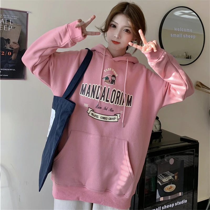 American Style Waitmore Sweater Women Ulzzang Loose Korean Style Ins Idle Style BF Fleece Padded Chic Coat
American Style Waitmore Sweater Women Ulzzang Loose Korean Style Ins Idle Style BF Fleece Padded Chic Coat