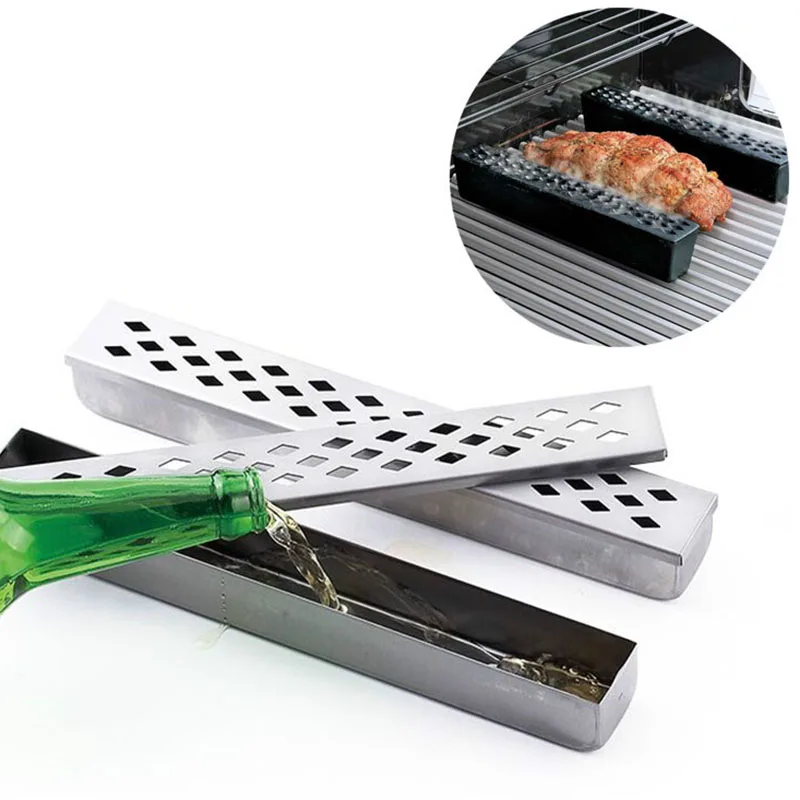 Smoker Box Cold Smoke Generator Stainless Steel Barbecue Tube Grill Humidifier Mesh Pellet Tool
Smoker Box Cold Smoke Generator Stainless Steel Barbecue Tube Grill Humidifier Mesh Pellet Tool