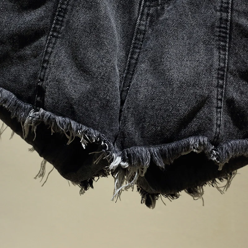 Shorts Women High Waist Denim Short Lady Summer Chic Korean Womens Loose Students Plus Size Tassel Edging Trendy Thin Breathable
Shorts Women High Waist Denim Short Lady Summer Chic Korean Womens Loose Students Plus Size Tassel Edging Trendy Thin Breathable
