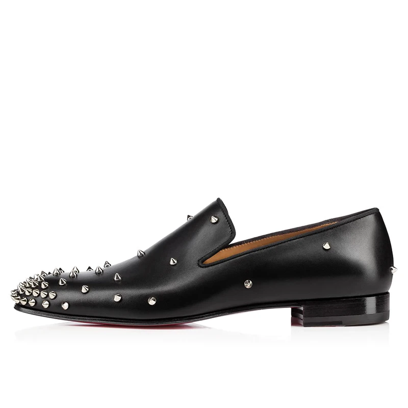 Luxury Designer Men Women Round Toe Patent Leather Silver Patent Stitching Slip on Red Bottom Casual Dress Formal Party Shoes
Luxury Designer Men Women Round Toe Patent Leather Silver Patent Stitching Slip on Red Bottom Casual Dress Formal Party Shoes