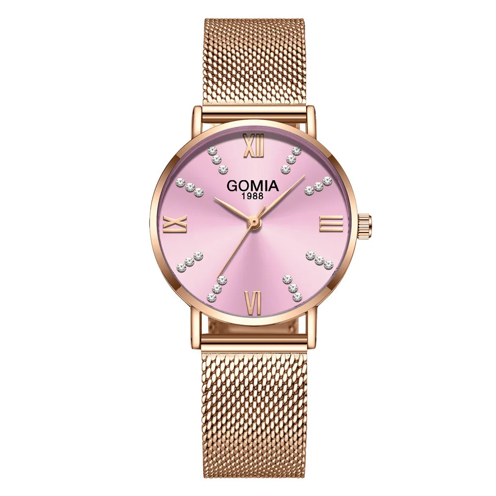 Watch Women Stainless Steel Analog Quartz Wristwatch Fashion Luxury Ladies Golden Rose Gold Watch Clock Analog
Watch Women Stainless Steel Analog Quartz Wristwatch Fashion Luxury Ladies Golden Rose Gold Watch Clock Analog
