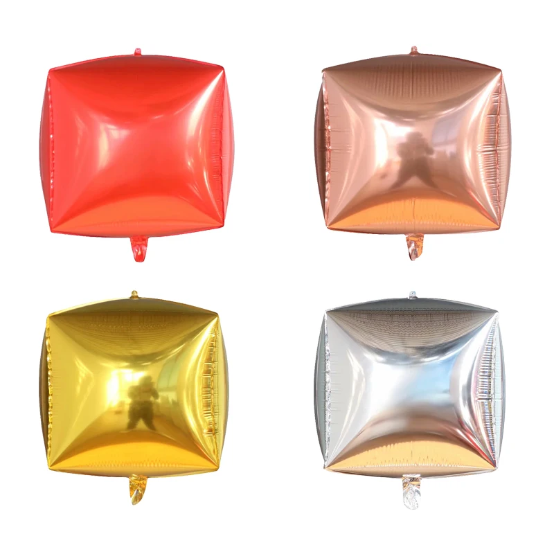 20pcs 22inch 4D Cube Diamond Ball Balloons Rose Gold Gold Silver cube Balloons happy Birthday Wedding adult party Decoration
20pcs 22inch 4D Cube Diamond Ball Balloons Rose Gold Gold Silver cube Balloons happy Birthday Wedding adult party Decoration