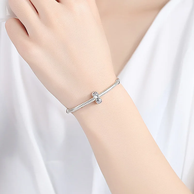 ELESHE Authentic 925 Sterling Silver Charms Beads Crystal Flower Fine Bead Fit Original Charm Bracelet Women DIY Jewelry Making
ELESHE Authentic 925 Sterling Silver Charms Beads Crystal Flower Fine Bead Fit Original Charm Bracelet Women DIY Jewelry Making