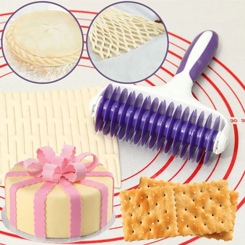 Pizza Rolling Wheel Pin Punch Pastry Roller Pin Biscuit Dough Pie Hole Embossing Dough Roller Lattice Craft Baking Cooking Tool
Pizza Rolling Wheel Pin Punch Pastry Roller Pin Biscuit Dough Pie Hole Embossing Dough Roller Lattice Craft Baking Cooking Tool