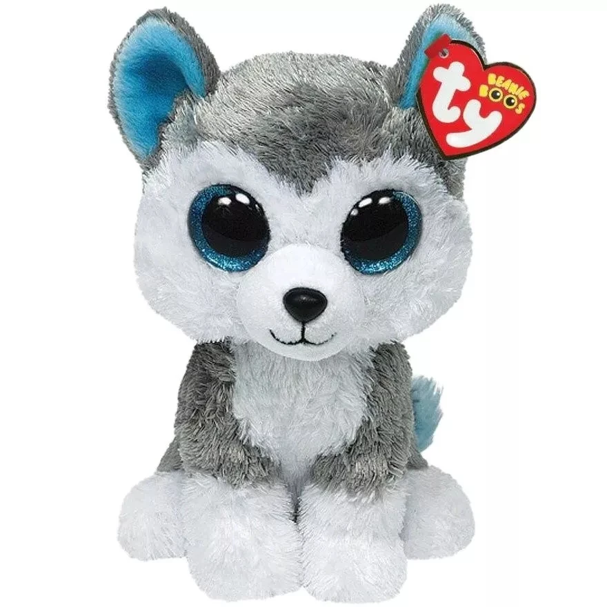 Ty Beanie Boos Big Eyes Off-white Husky Soft Plush Stuffed Animal Collection decoration Doll Toy Christmas Gift For Kids 15CM
Ty Beanie Boos Big Eyes Off-white Husky Soft Plush Stuffed Animal Collection decoration Doll Toy Christmas Gift For Kids 15CM