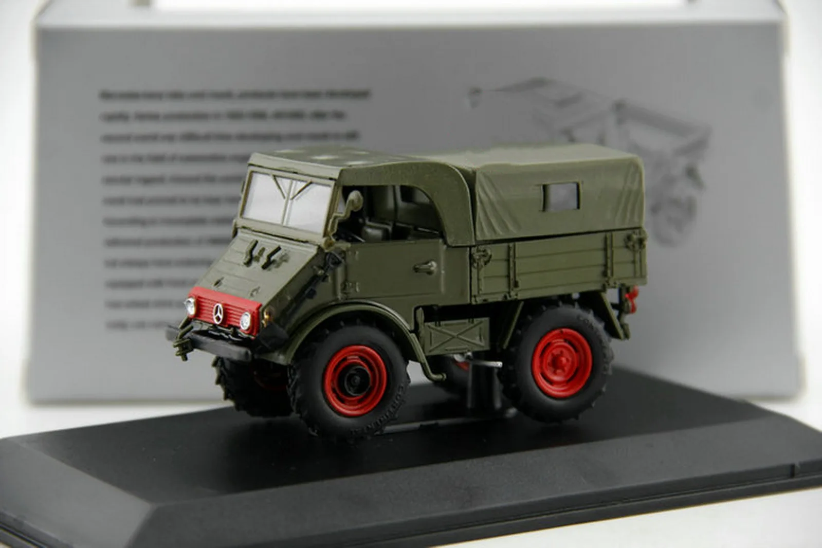 1/43 масштаб Mds Unimog 401 литая модель автомобиля коллекция игрушек подарок _ 1
1/43 масштаб Mds Unimog 401 литая модель автомобиля коллекция игрушек подарок _ 1