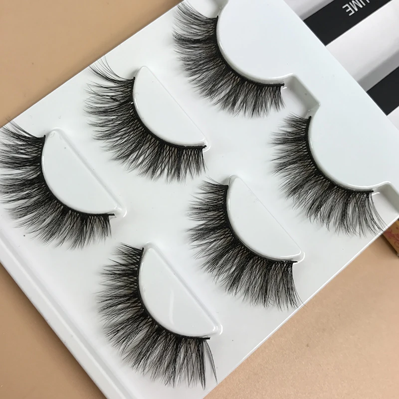 3Pair 3D False Eyelashes Handmade Lashes Delicate Eye Makeup Long Makeup Beauty Lash Boxes Packaging Eyelash Extension Supplies
3Pair 3D False Eyelashes Handmade Lashes Delicate Eye Makeup Long Makeup Beauty Lash Boxes Packaging Eyelash Extension Supplies