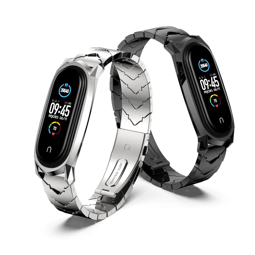 Metal Strap for Xiaomi Mi Band 5 4 3 6 Stainless Bracelet on Mi Band 4 Correa Miband Xiomi Bend Xaomi Wristband Accessories NFC
Metal Strap for Xiaomi Mi Band 5 4 3 6 Stainless Bracelet on Mi Band 4 Correa Miband Xiomi Bend Xaomi Wristband Accessories NFC