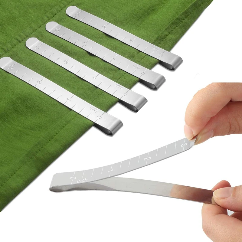 20 Pack Sewing Clips Stainless Steel Clips for Sewing Sets with 1 Tape Measure 3 Inches Hemming Clips Measurement Ruler
20 Pack Sewing Clips Stainless Steel Clips for Sewing Sets with 1 Tape Measure 3 Inches Hemming Clips Measurement Ruler
