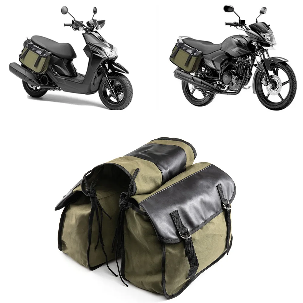 

Motorcycle Bags Saddlebag Luggage Bags Waterproof Travel Rider For Touring For Bonneville For Honda shadow For Vespa